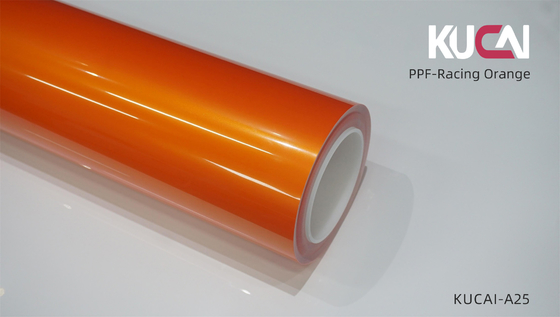 Lubrizol TPU Racing Orange PPF Roll Film di protezione della vernice automobilistica
