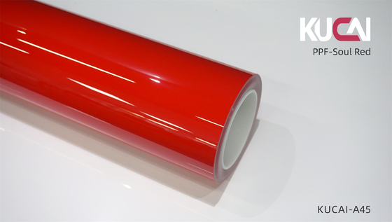 Soual colore rosso Tpu Vernice auto pellicola di protezione per l'acqua con perline personalizzabili